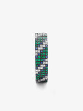 Tapestry Emerald, Diamond & Sapphire Italic Bracelet