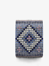 Tapestry Woven Diamond & Sapphire Bracelet