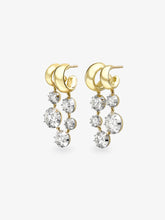 Solar Diamond & White Gold Gypset Earrings