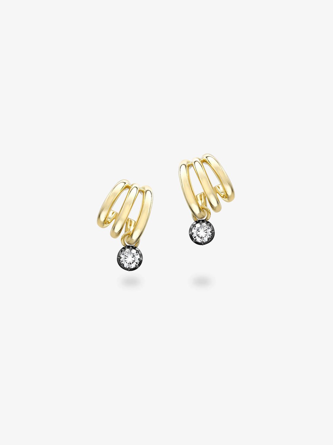 0.30ct Diamond Tripset Hoops