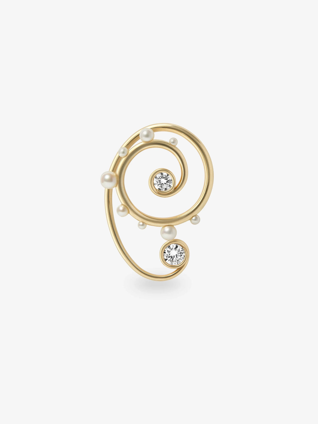 Jessica McCormack & Haas Brothers Coil Me Baby Ear Cuff