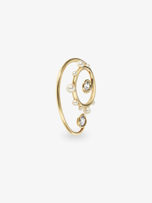 Jessica McCormack & Haas Brothers Coil Me Baby Ear Cuff