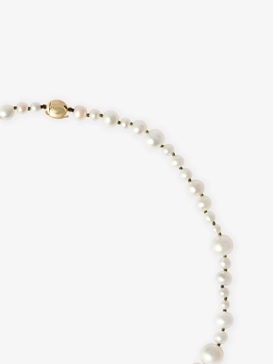 Beaches Pearl & 0.40ct Diamond 16" Necklace