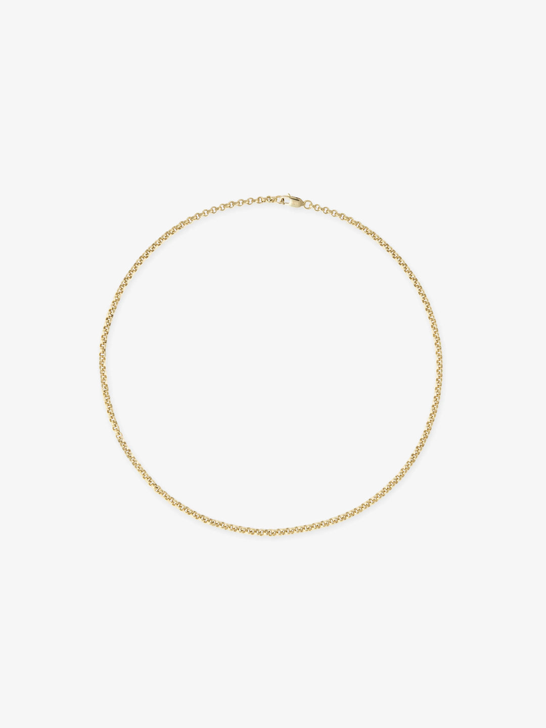 Signature Yellow Gold 16" Belcher Chain