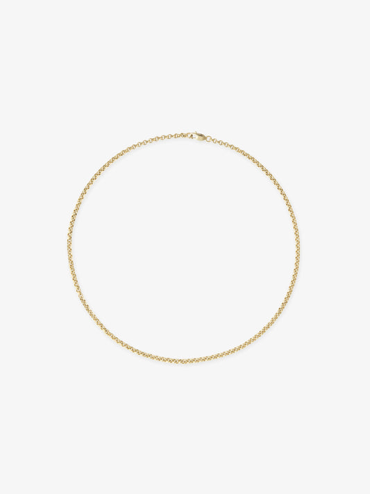 Signature Yellow Gold 16" Belcher Chain