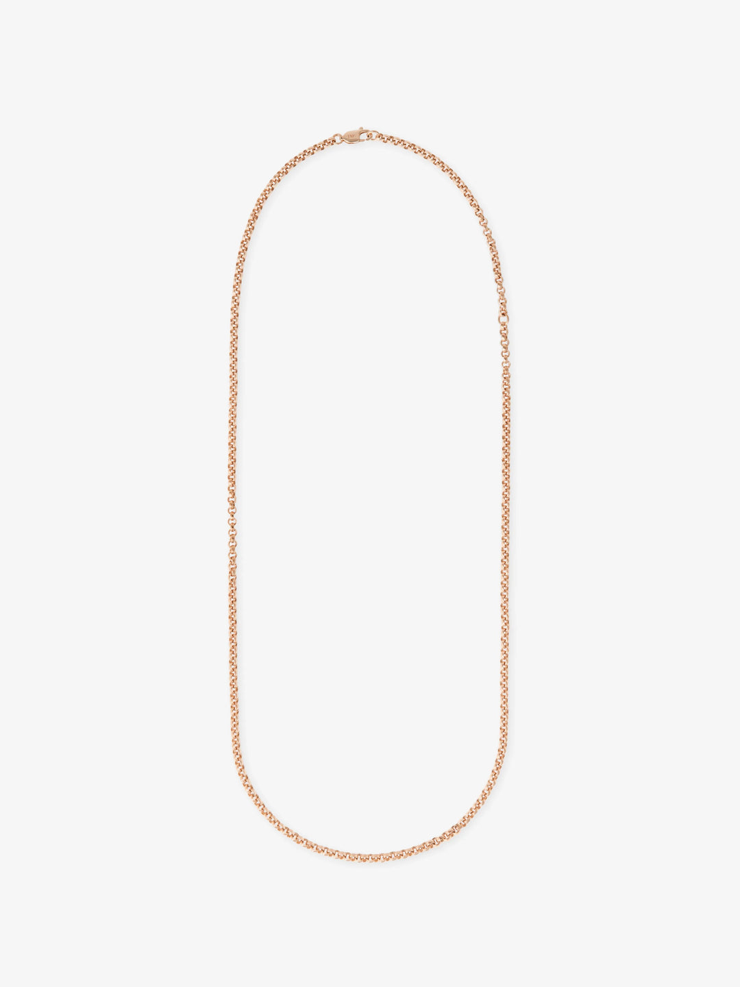 Signature Rose Gold 21" Belcher Chain