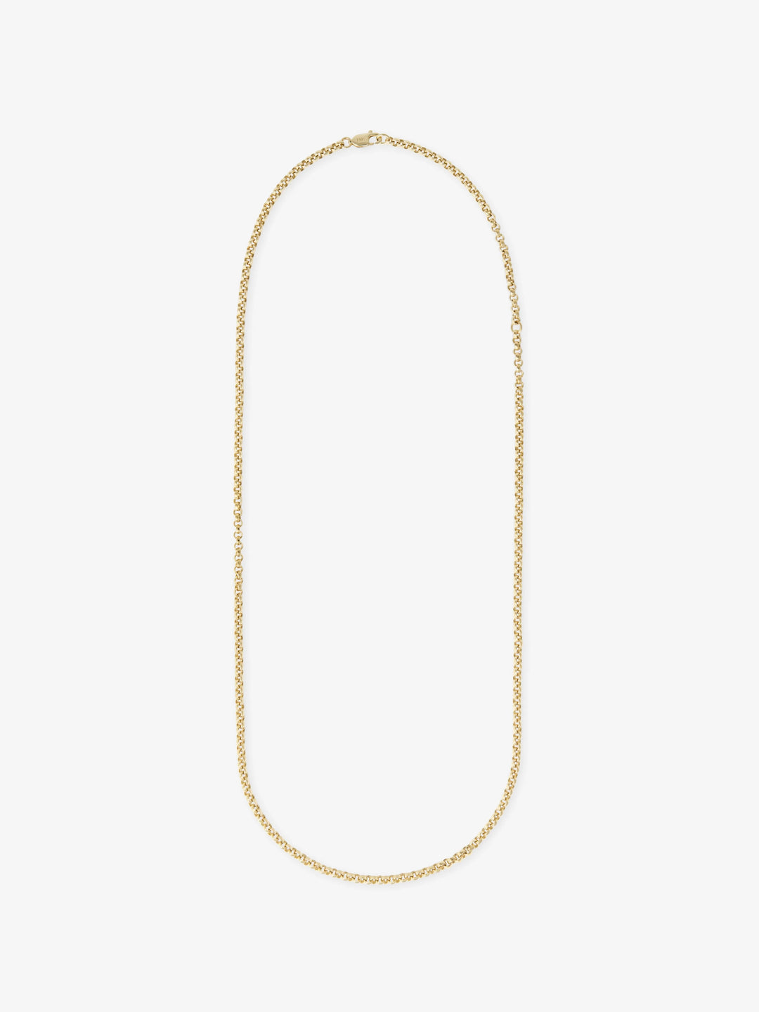 Signature Yellow Gold 21" Belcher Chain View 1