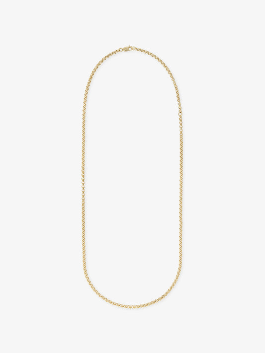 Signature Yellow Gold 21" Belcher Chain