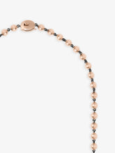 Ball n Chain Rose Gold 36" Necklace