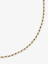 Micro Ball n Chain Yellow Gold 16" Necklace