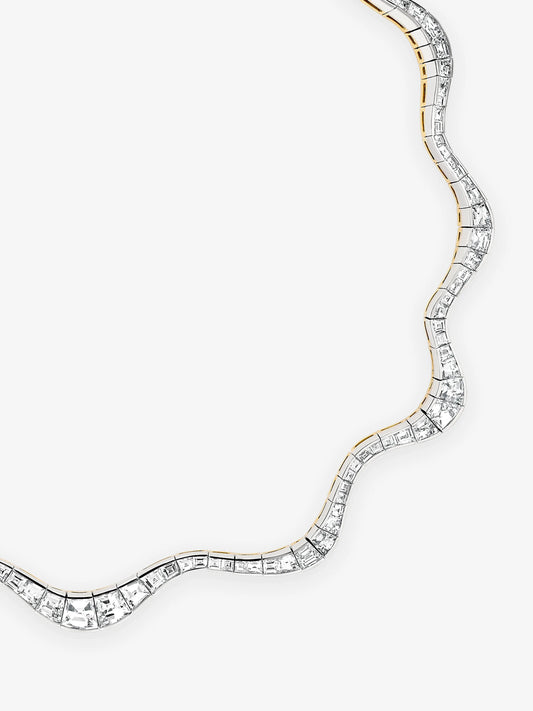 Carmela Diamond Spaghetti Necklace