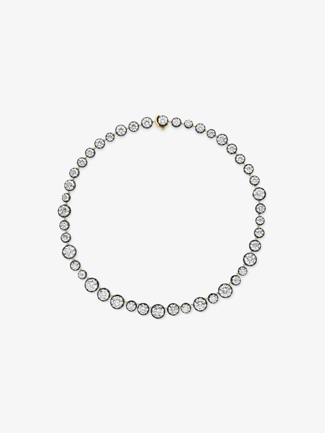 Signature 53ct Diamond Button Back Necklace