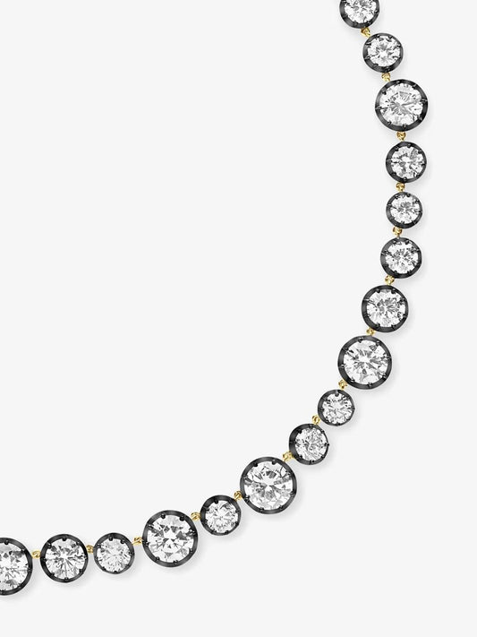 Signature 53ct Diamond Button Back Necklace View 2