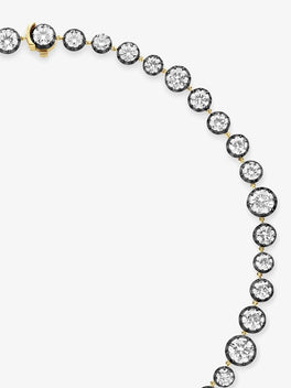 Signature 53ct Diamond Button Back Necklace