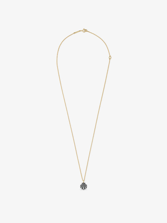 Beaches Mini Shell Diamond Necklace