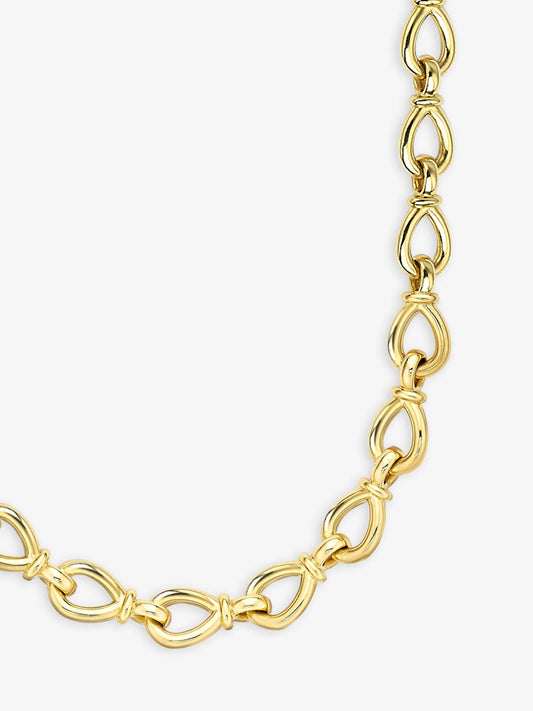 Arbor Knot Gold 16" Necklace View 2