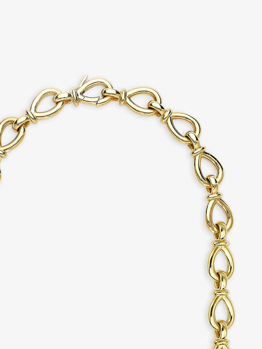 Arbor Knot Gold 16" Necklace View 4