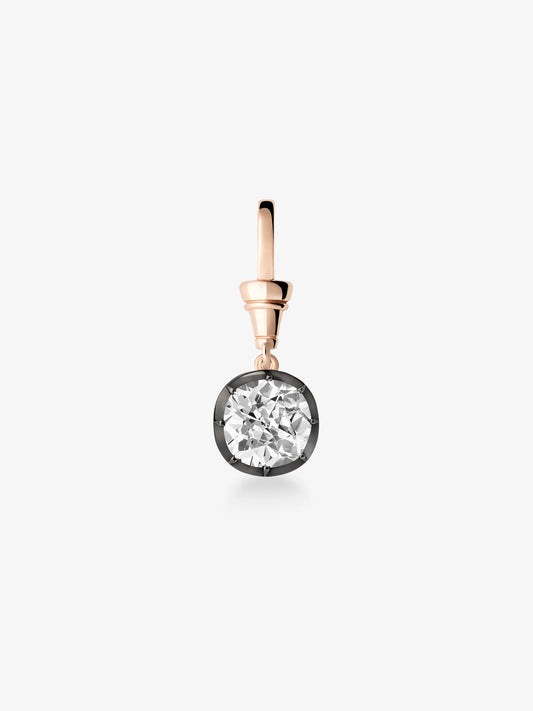 Ball n Chain 3.62ct Cushion Cut Diamond Pendant