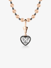 Ball n Chain 3.02ct Heart-Shaped Diamond Pendant