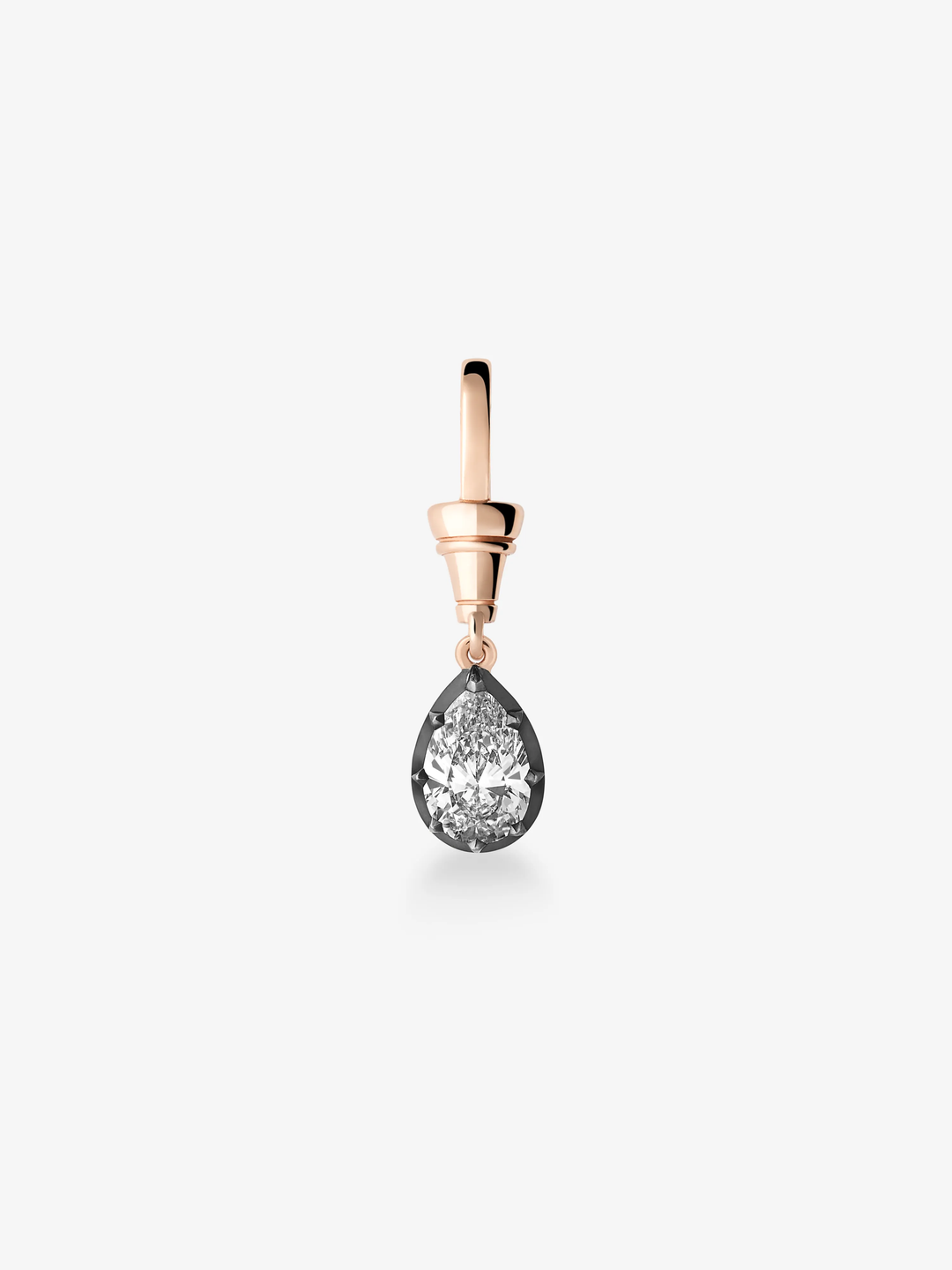 Ball n Chain 1.50ct Pear-Shaped Diamond Pendant View 1