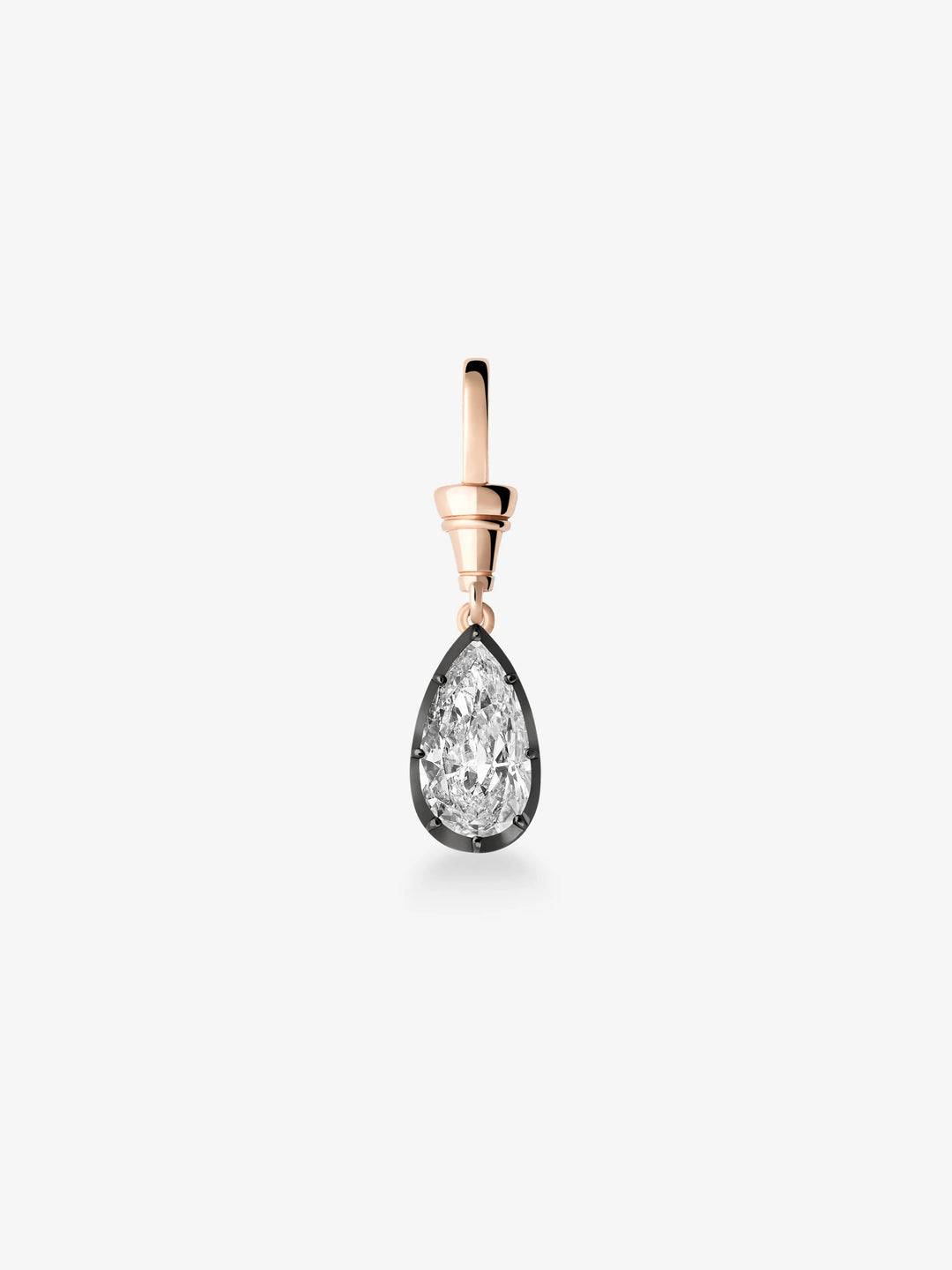 Ball n Chain 3.01ct Pear-Shaped Diamond Pendant View 1