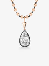 Ball n Chain 10.07ct Pear-Shaped Diamond Pendant