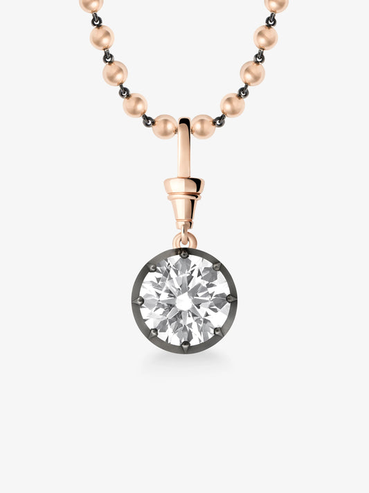 Ball n Chain 9.01ct Diamond Pendant