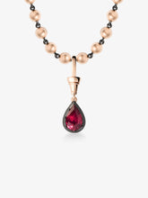 Ball n Chain 2.52ct Pear-Shaped Ruby Pendant