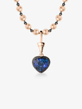 Ball n Chain 3.23ct Heart-Shaped Sapphire Pendant