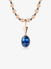 Ball n Chain 5.05ct Oval Sapphire Pendant