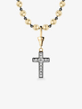 Lost Boys Carré-Cut Diamond Cross Pendant