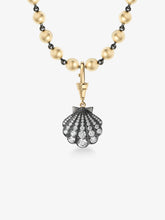 Beaches Detachable Shell Diamond Ball n Chain Pendant