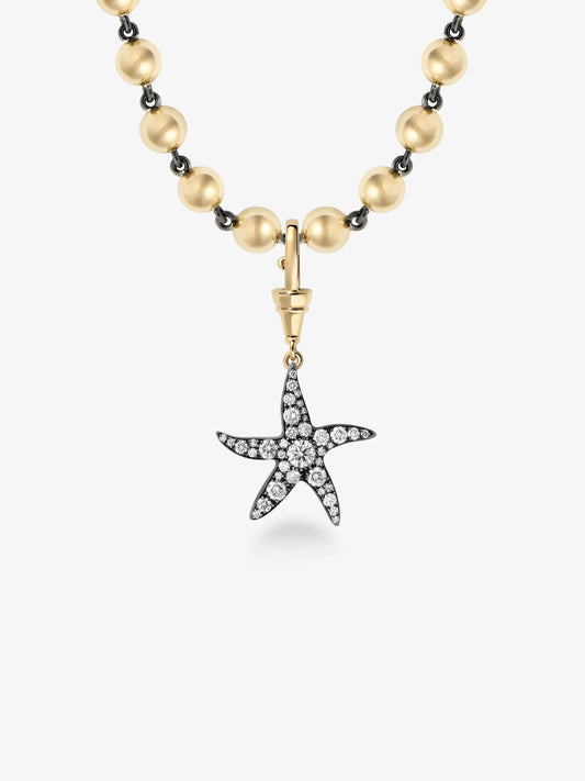 Hello Sailor Starfish Diamond Pendant View 2