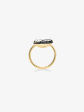 3.52ct Tilted Marquise Diamond Button Back Ring