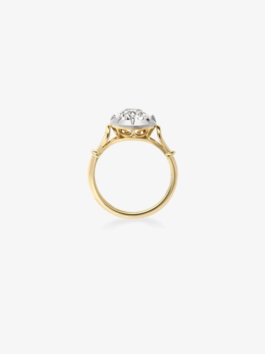 Georgian Loop 2.35ct Diamond Ring View 4