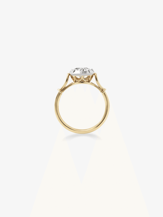 Georgian Loop 1.28ct Diamond Ring