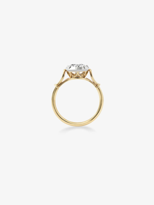 Georgian Loop 1.29ct Diamond Ring