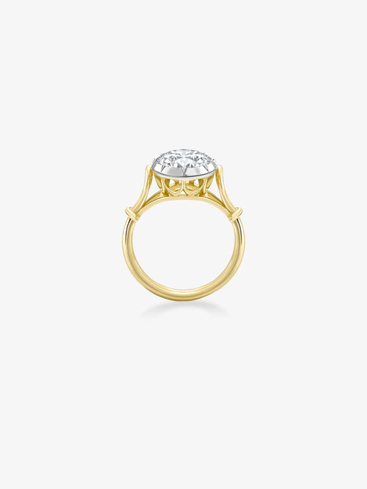 Georgian Loop 1.80ct Diamond Ring View 4