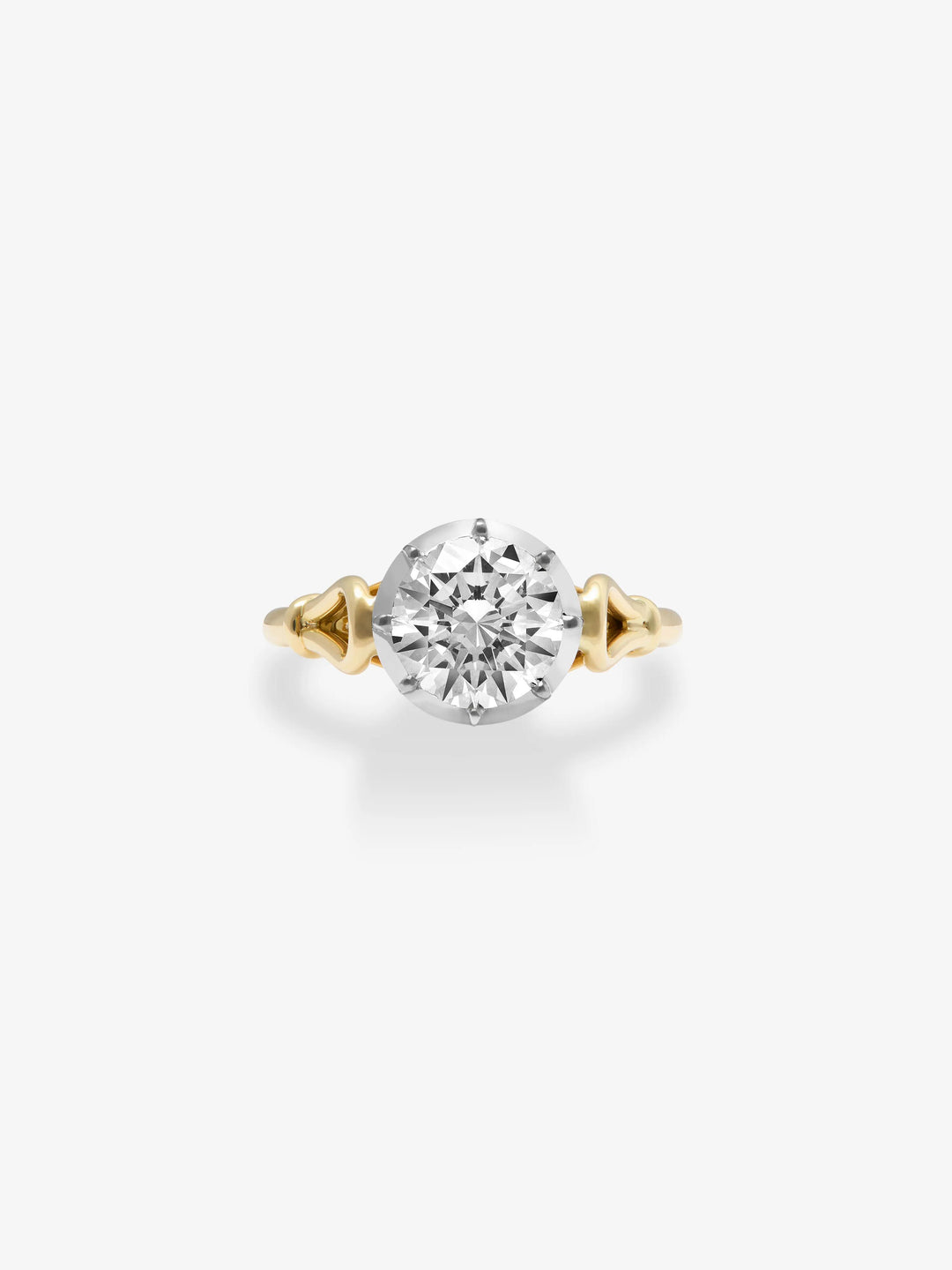 Georgian Loop 2ct Diamond Ring