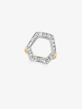 Hex Diamond Ring