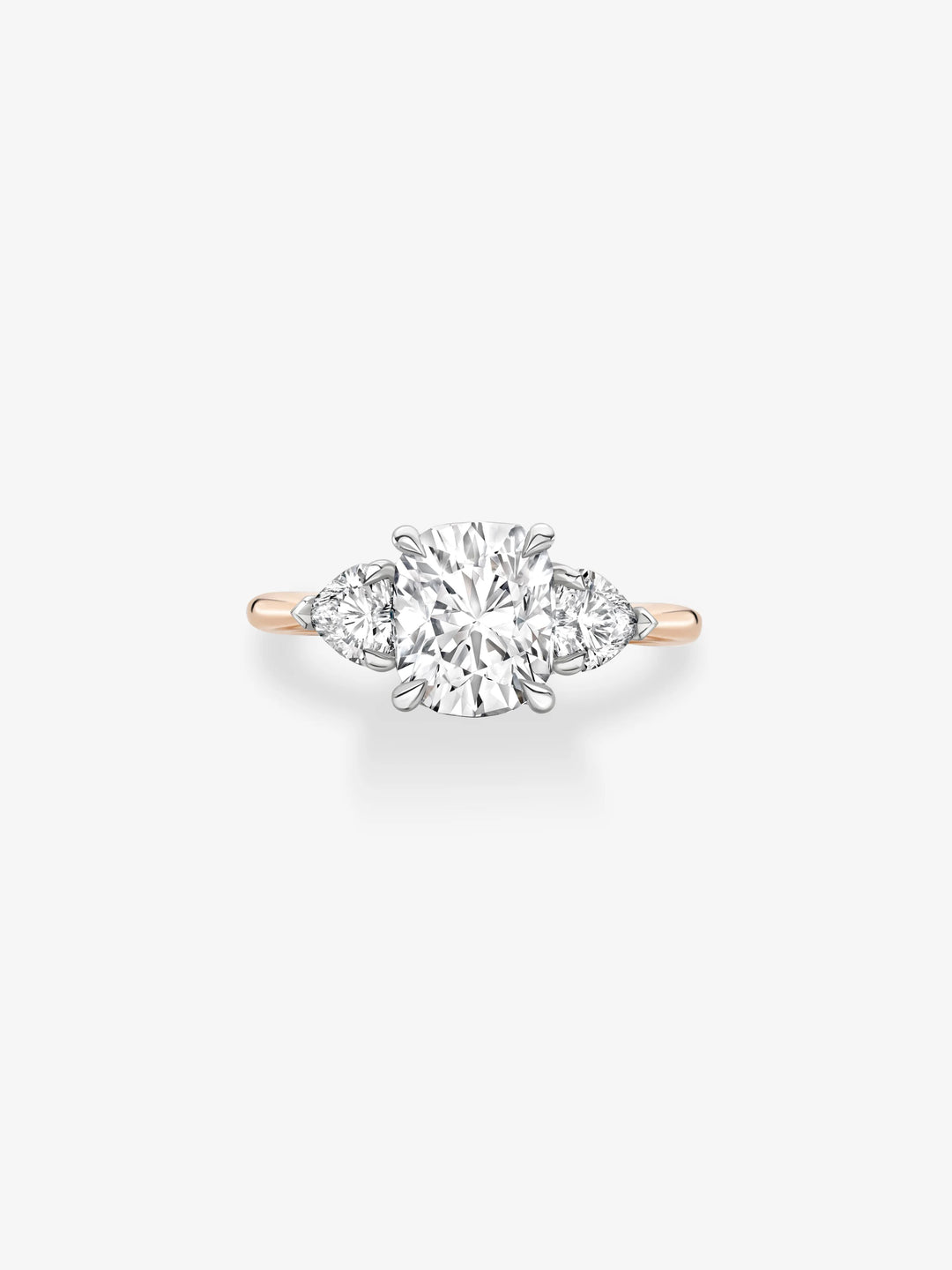 2.10ct Three-Stone Diamond Ring View 1