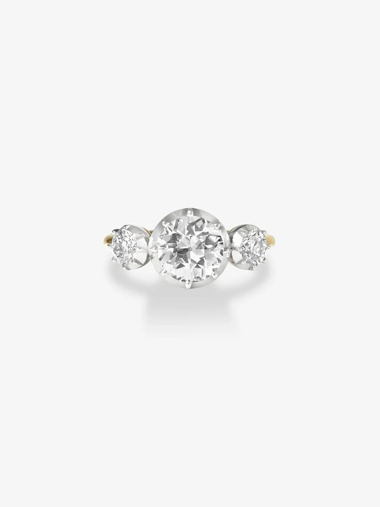 1.63ct Three-Stone Diamond Ring