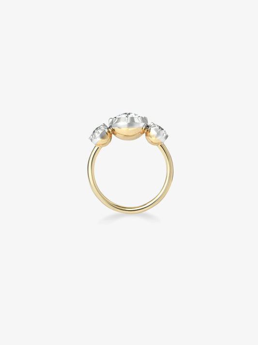 1.63ct Three-Stone Diamond Ring View 4