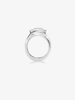 7.13ct Circuit Cushion Diamond Ring